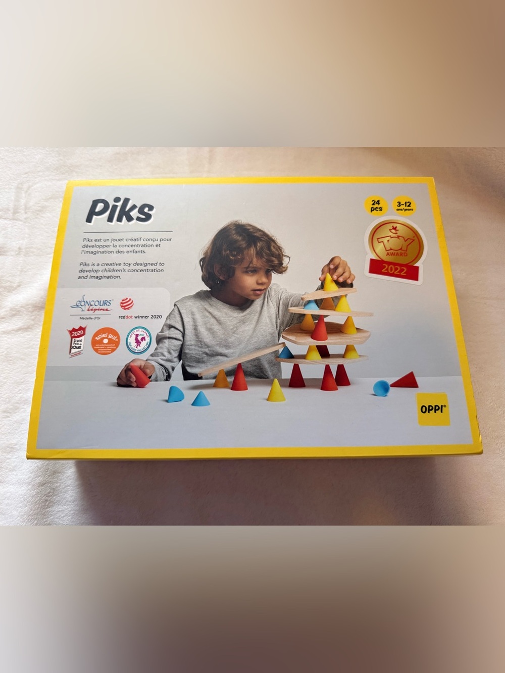 PIKS Small Kit - Construction Educational Wooden Toy BRAND NE